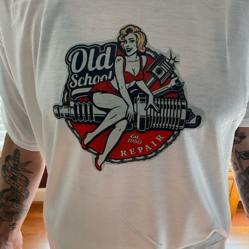 Old School Repair Est 1950 T-Shirt Brand New